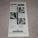 Goodmans Axiom 22mkII,150mkII, 80, Specs, Article, 1954