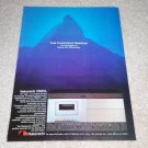 Nakamichi 700ZXL Cassette Ad,Beautiful! 1981,Mint,Best!