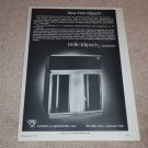 Belle Klipsch Speaker Ad, 1971, Article, Very Rare!