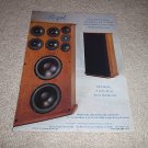 Bozak Speaker Ad from 1994, AMAZING, perfect!
