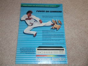 Harman Kardon hk495i Receiver Ad, 1986,Specs,Article