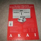 AKAI GX-77 Vintage Ad from 1982 Mint Condition