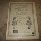 JBL Energizer Ad from 1964 Lancer 99, rare!