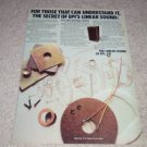 EPI Linear Sound 400 Speaker Ad,1973,Epicure, Article