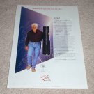 Martin Logan Script Speaker AD, very rare! Ad from 1998
