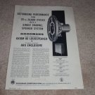 Goodmans Ad, Axiom 80 Speaker Ad, Specs, 1956, Article