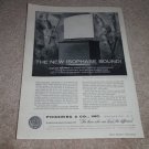 Pickering Isophase 581, 580 Speaker Ad, 1956, Article