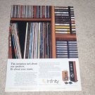 Infinity Kappa 8, RS 4000 Ad, 1988, Article, Nice Ad!