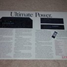 Luxman 4 pg Ad, 1984, R-117,113,117, specs, Articles