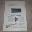 Wharfdale R-J Speaker Ad, 1957, Article, Rare Ad!