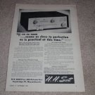 HH Scott 310 FM Tuner Ad, 1955,Article,Rare,Tubes,Specs
