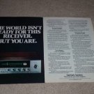 Harman Kardon 75+ Receiver Ad, QUAD, Article, 1975