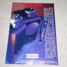 B&W Matrix Series 3 Ad, 1994, Article, Awesome Speaker