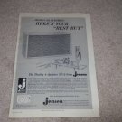 Jensen TF-3 Speaker Ad, 1960, Article, Specs