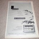 Kenwood Amp/Tuner/Receiver Ad from 1970