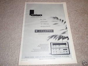 Kenwood Amp/Tuner/Receiver Ad from 1970