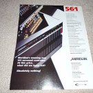 Meridian 561 Surround Controller Ad from 1998