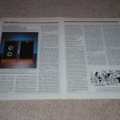 Klipsch KG4, KG-4 Speaker Review, 2 pgs, full test!