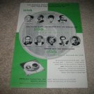 Irish Reel to Reel Tape Ad from 1959, Green and rare!