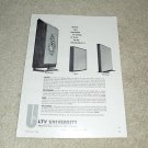 LTV University Tri-Planar, Mini, Syl-o-ette Ad, 1964