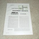 Scott 299d Amplifier Review, 1964, Specs, Full Test