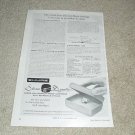 Shure M44 Cartridge Ad, 1964, Article, Specs, Rare Ad!