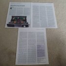 BAT VK-51se Preamp Review, 3 pgs, 2003, Rare Test,Specs