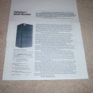 Celestion Ditton 130 Speaker Review, 2 pgs, 1981, SPECS