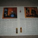 B&W Matrix Series Speaker Ads from 1987,2 ads,Nice!