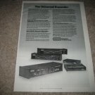 MXR Dynamic Expander,Eq Ad from 1980