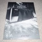 Bose 1801 Amplifier Ad from 1976, Beautiful!