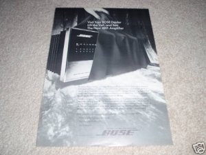 Bose 1801 Amplifier Ad from 1976, Beautiful!