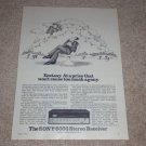 Sony STR-6036 Receiver Ad, 1972, Article, Rare Ad! 1972