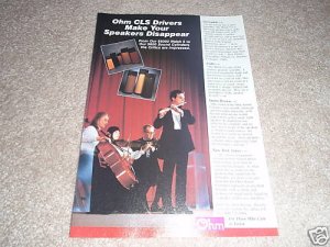 Ohm Walsh 5,Sound Cylinder Ad from 1988