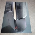 Martin Logan Speaker Ad from 1999, CLS Electrostatic