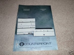 Counterpoint SA-9/11 Pre, SA-4 Amp, Solid 8,Solid 1 Ad
