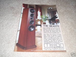 Mission Beasts 767 Speaker Ad from 1990, nice!