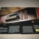 Pioneer Elite CD Player AD from 1989,PD-71,2 pages!