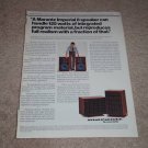 Marantz Imperial 8 Speaker Ad, 1975, Article, Amazing!