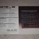 SAE TWO AD, 1978,C3d Tape,C3a Amp,T3U Tun,R3C Rec RARE!