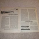 Lafayette LR-4000 QUAD Receiver Review, 3 pgs, 1974