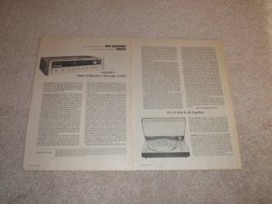 Lafayette LR-4000 QUAD Receiver Review, 3 pgs, 1974