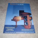 McIntosh XR 1052 Speaker AD from 1990,Rare!