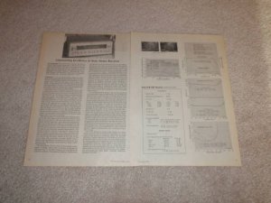 Sony STR-7065 Receiver Review, 3 pgs, 1974, Full Test
