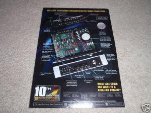 Sonic Frontiers Preamp Ad, Line 1, inside view, TUBES