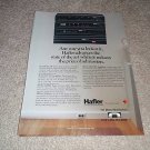Hafler SE Series Ad from 1990,Se100,Se130,SE150,Se120