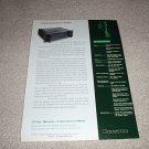 Bryston 4b THX Amp Ad from 1992,specs,1 page