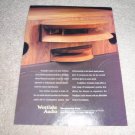 Westlake Audio SM-1F Speaker AD,VERY RARE! 1993