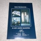 MAS Speaker,Amplifier,Preamp Ad, 1992, High-End! RARE!