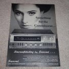 Sansui TR-700 Receiver Ad, 1968,Article,Specs, Rare Ad!